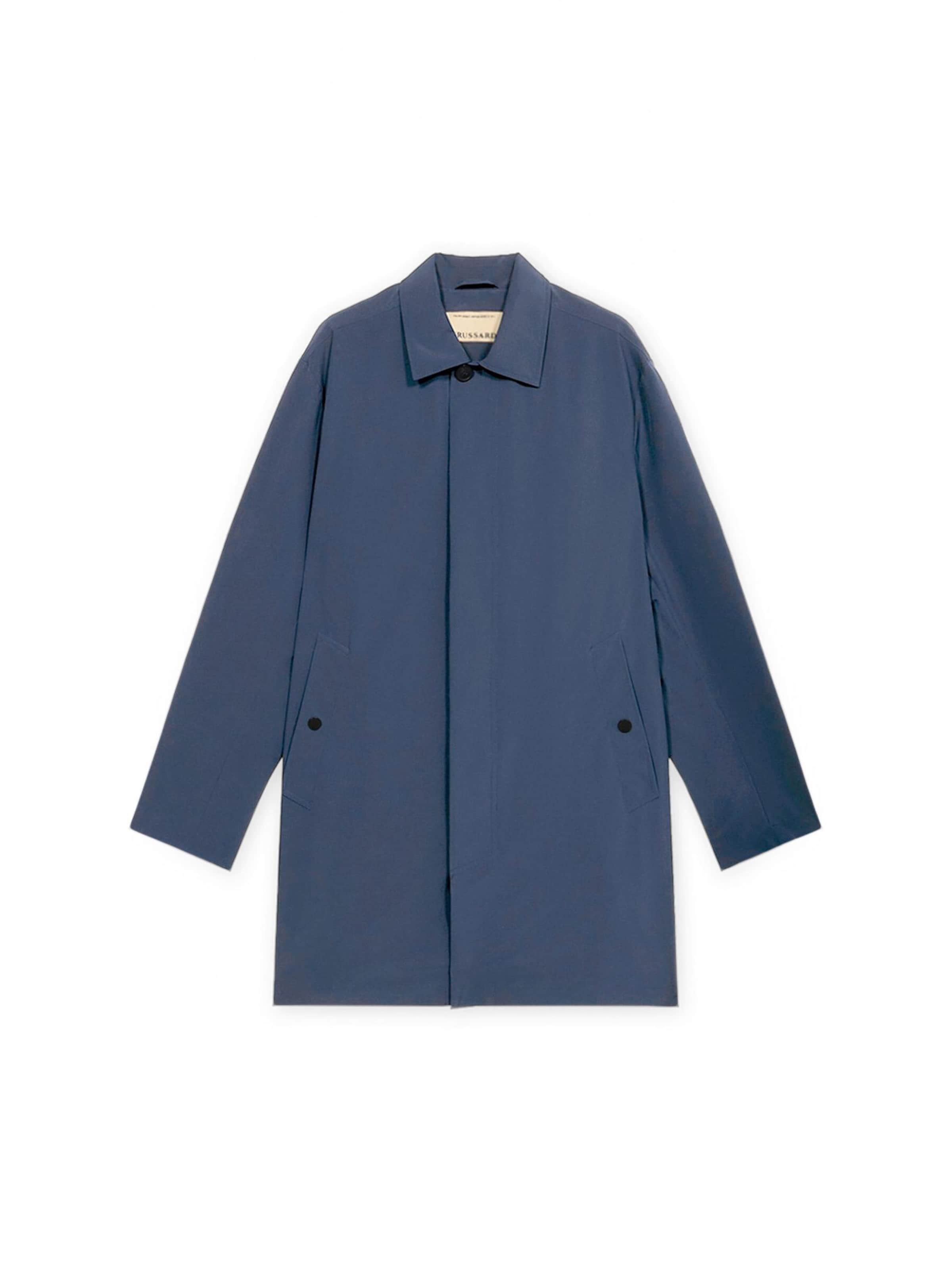 Trussardi Winter Coat in M in Blue, Item view