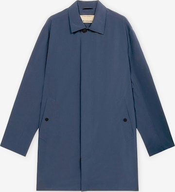 Trussardi - Abrigo de invierno en azul: frente