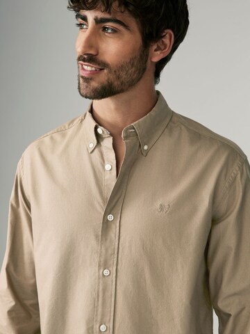 Coupe regular Chemise Next en gris