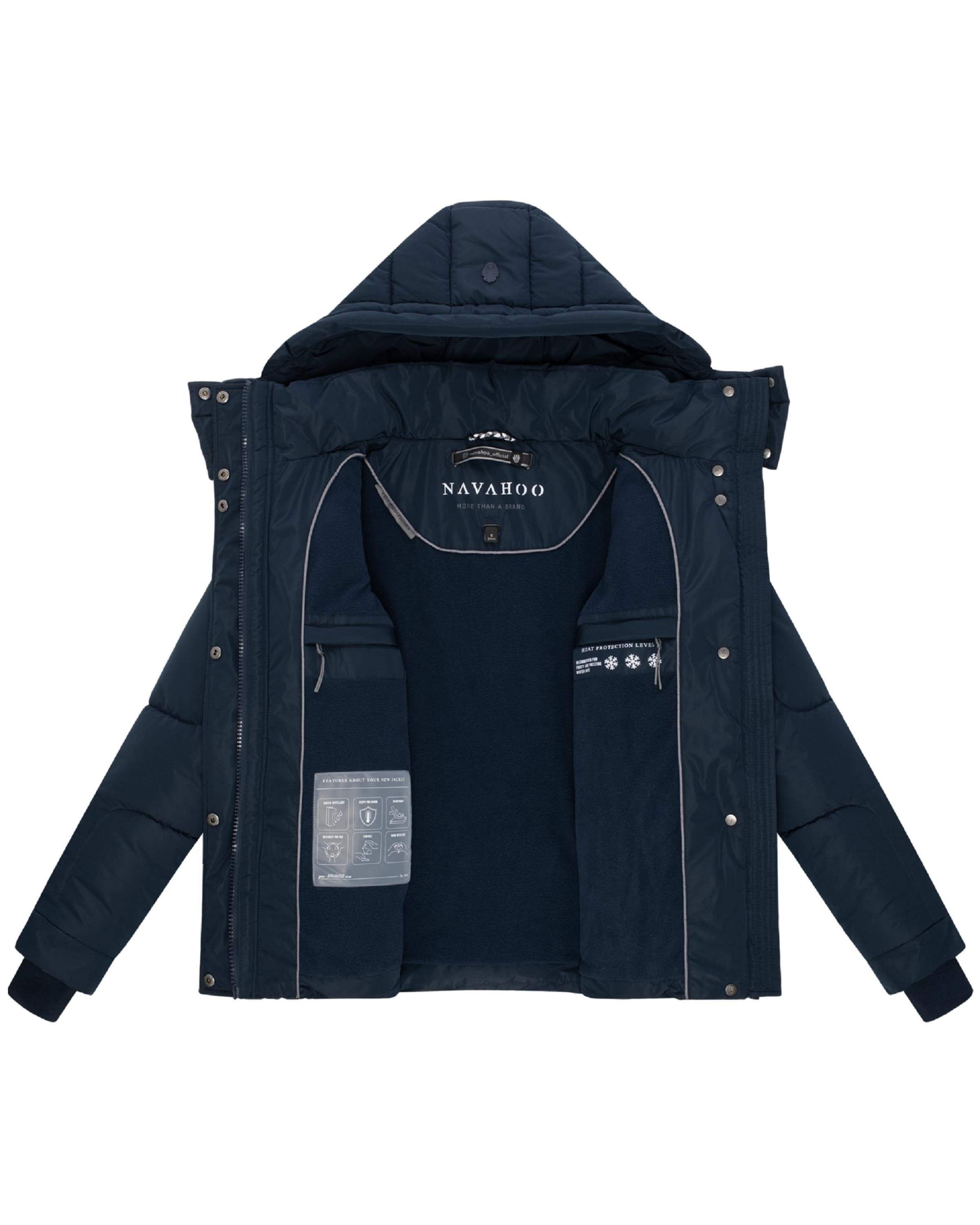 NAVAHOO Зимняя куртка 'Zauberlicht 14' в Синий