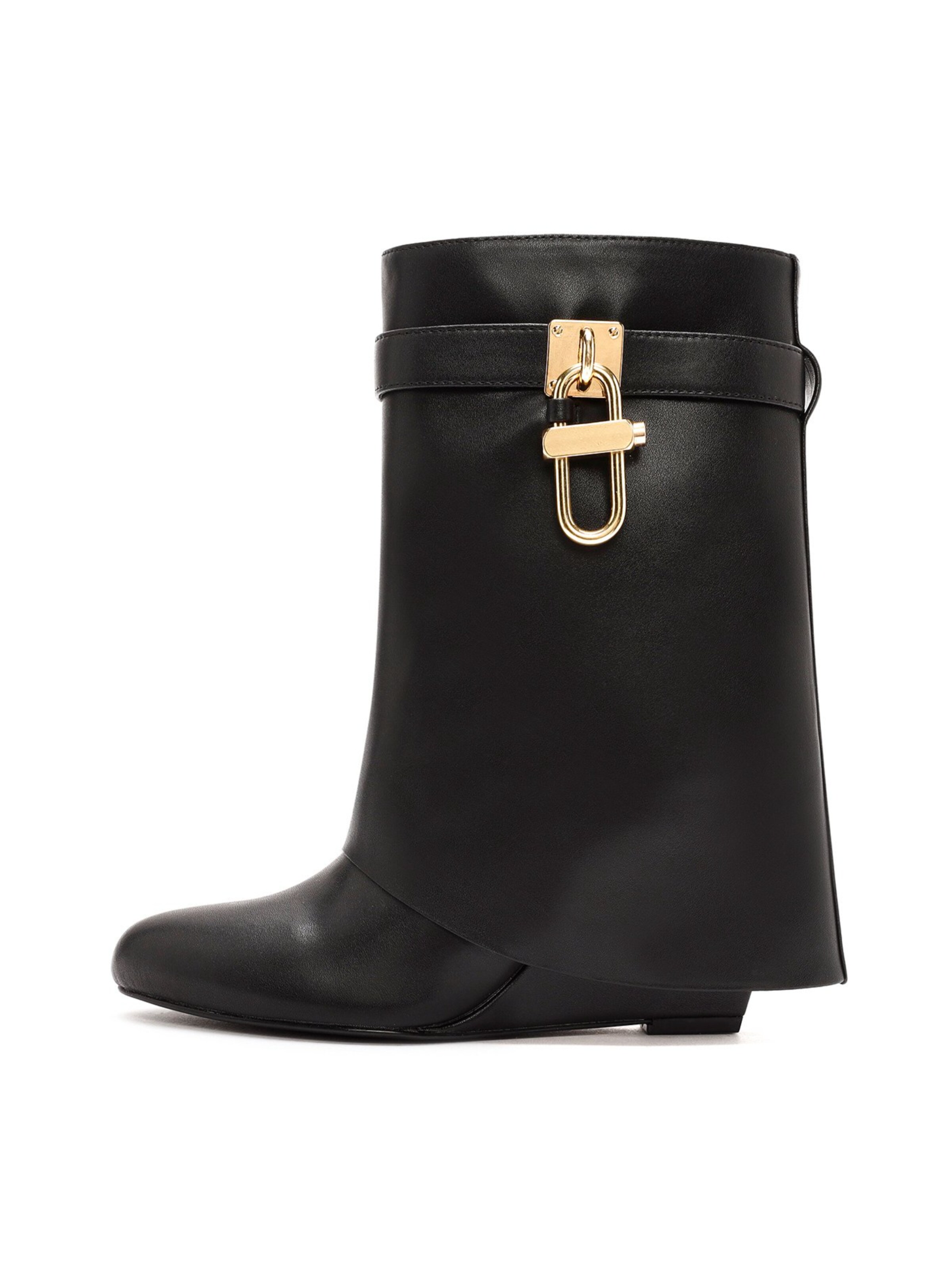 Ankle boots Derimod di colore oro / nero, Visualizzazione prodotti
