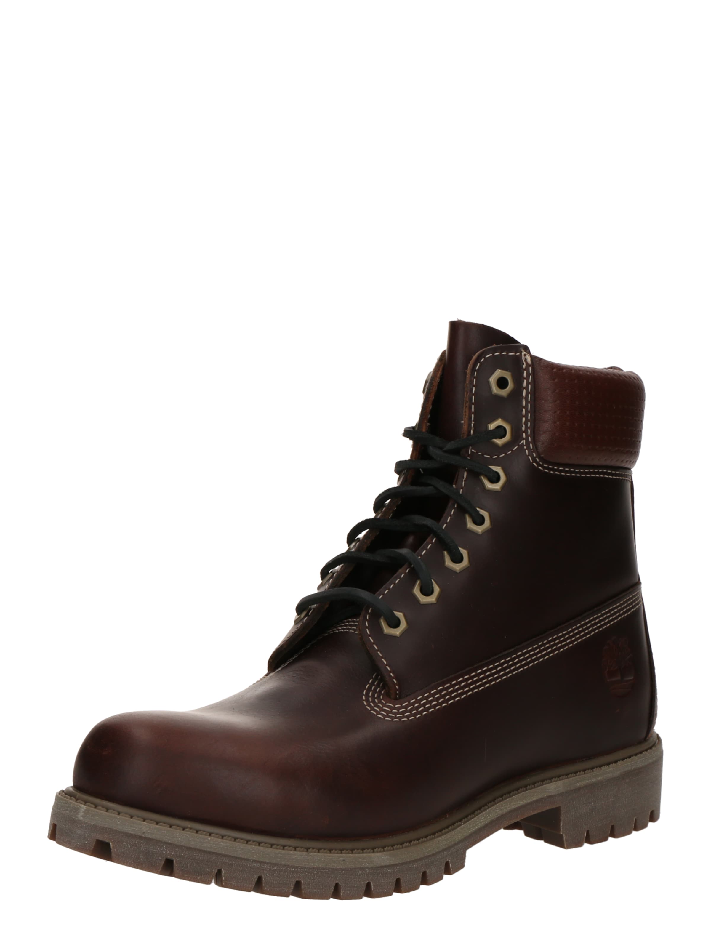 TIMBERLAND Lace-up boots '6IN Premium' in Brown: front