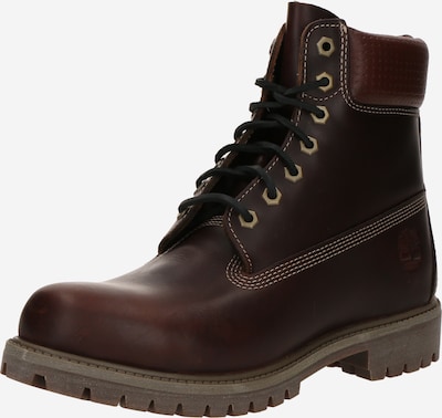 TIMBERLAND Nauhabootsit '6IN Premium' värissä tummanruskea, Tuotenäkymä