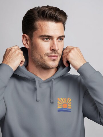 Neverless Sweatshirt 'sunset'‌‌‌‌‌‌‌‌‌‌ in Grau