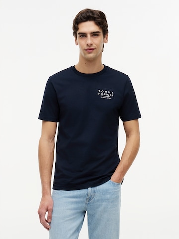 TOMMY HILFIGER Μπλουζάκι 'AMERICANA' σε μπλε: μπροστά