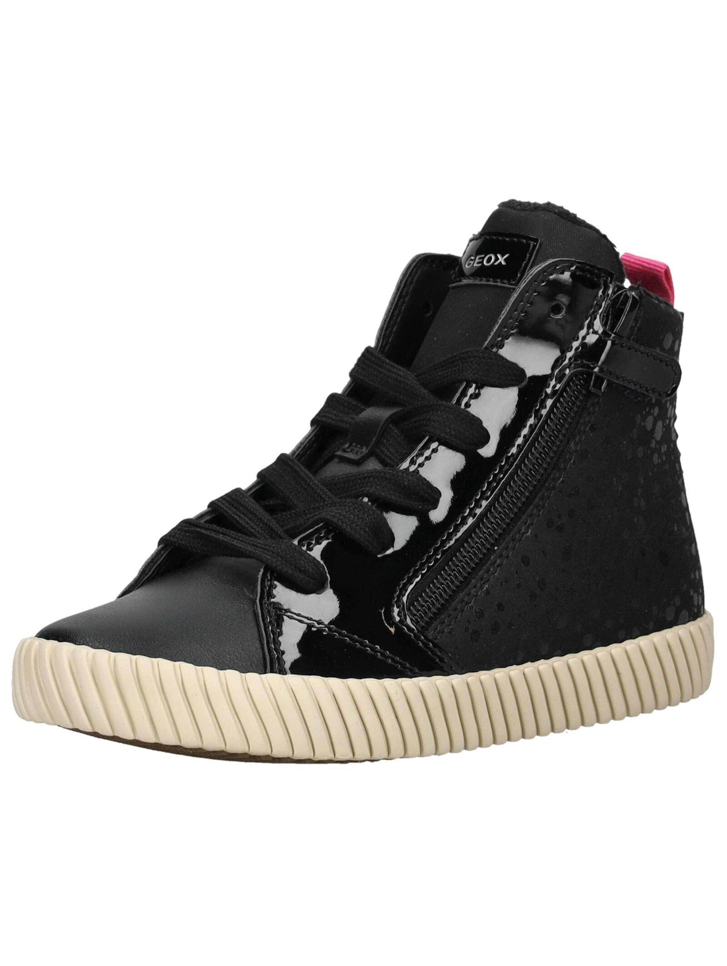 GEOX Sneakers in Zwart: voorkant