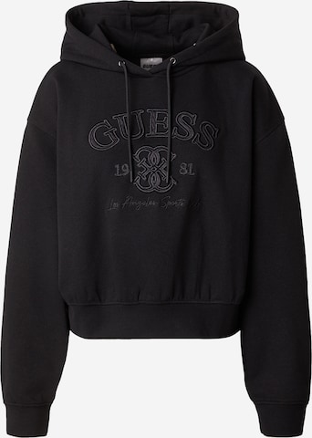 GUESS - Camiseta deportiva 'YAYOI' en negro: frente