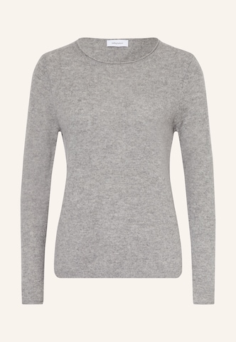 darling harbour Cashmere-Pullover in Grau: Vorderseite