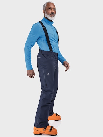 Schöffel Slimfit Outdoorhose in Blau