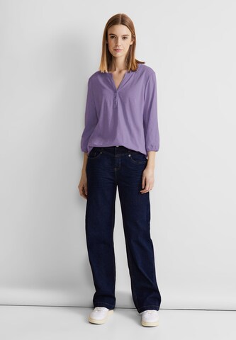 STREET ONE Shirt in Lila