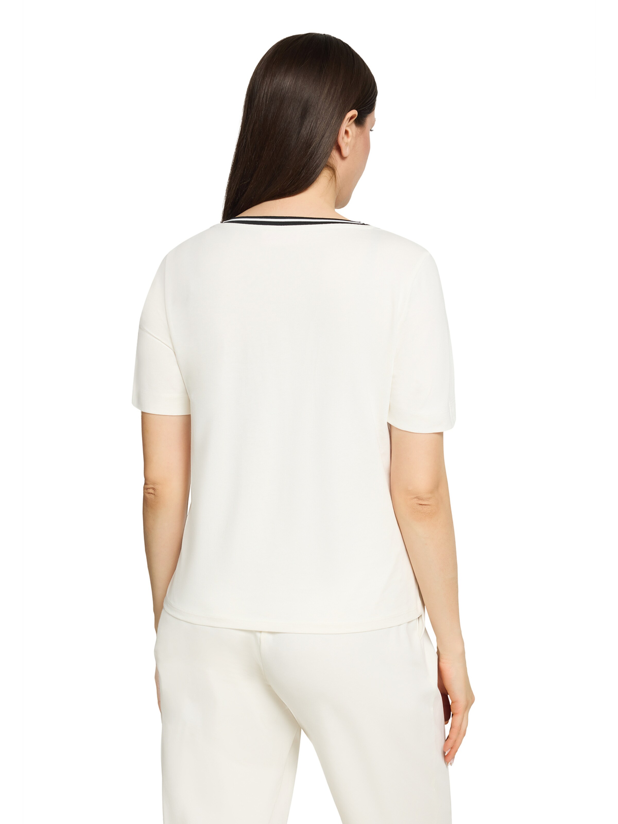 Betty Barclay Basic Shirt mit Aufdruck in Weiß