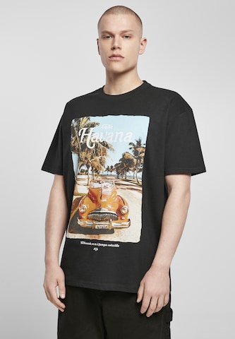 Mister Tee T-shirt 'Havana Vibe' i svart: framsida