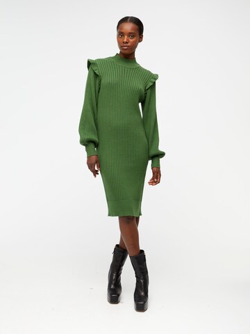 OBJECT - Vestido de malha 'Diva' em verde