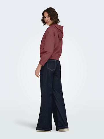 ONLY Φθινοπωρινό και ανοιξιάτικο μπουφάν 'ONLKENZIE' σε ροζ