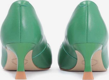 Kazar Studio - Zapatos con plataforma en verde