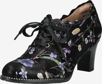 Escarpins Laura Vita en noir : devant