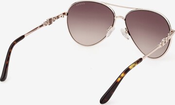 Lunettes de soleil GUESS en or