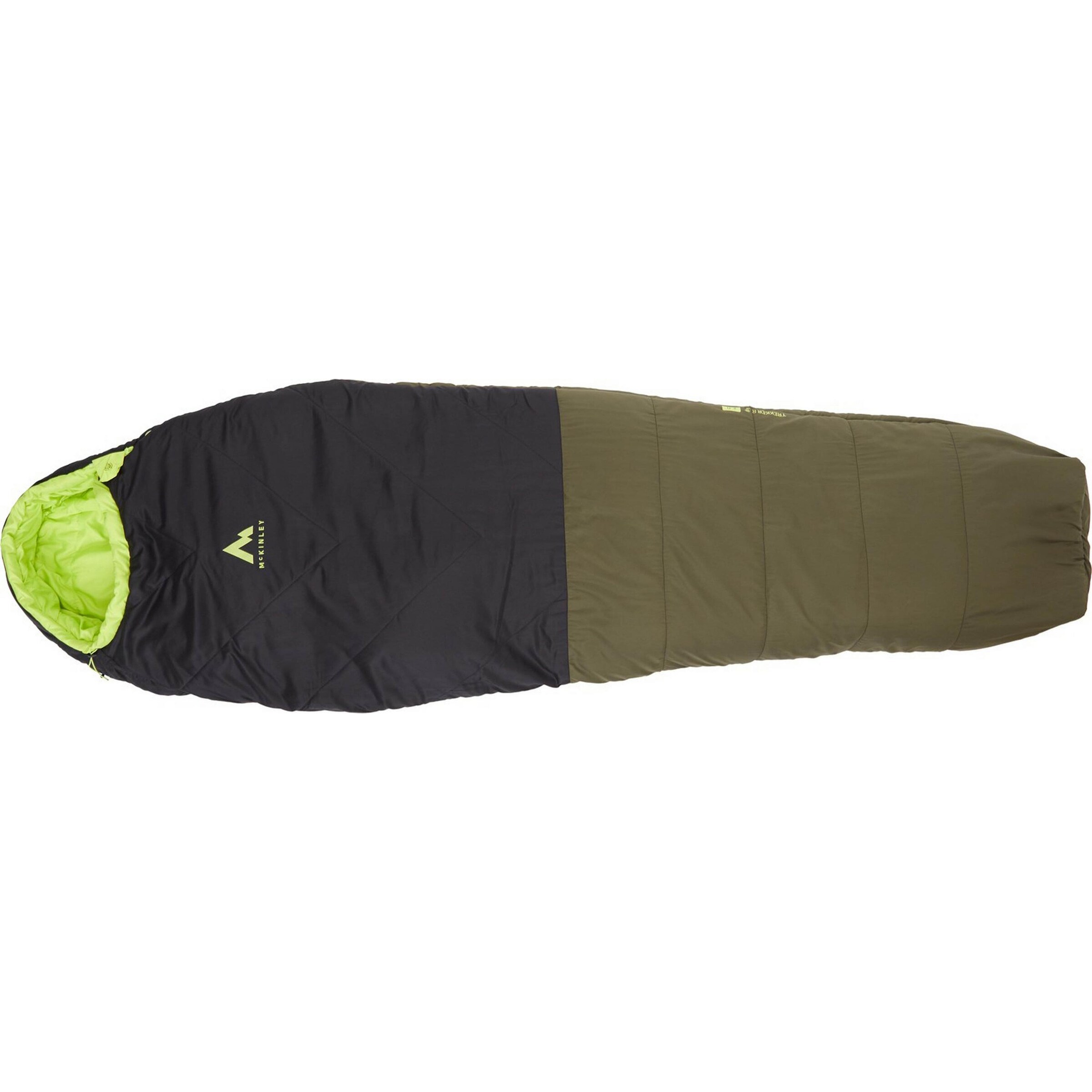 MCKINLEY Sleeping Bag 'Trekker R 10' in Green: front