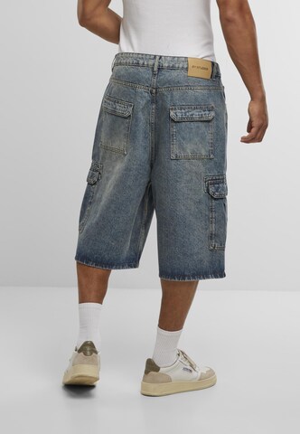 2Y Studios Regular Cargojeans 'Sian' in Blau