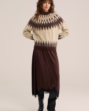 brūns WE Fashion Svārki