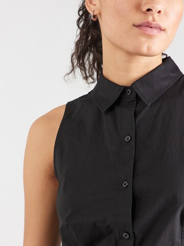 Calvin Klein Jeans - Vestido camisero en negro