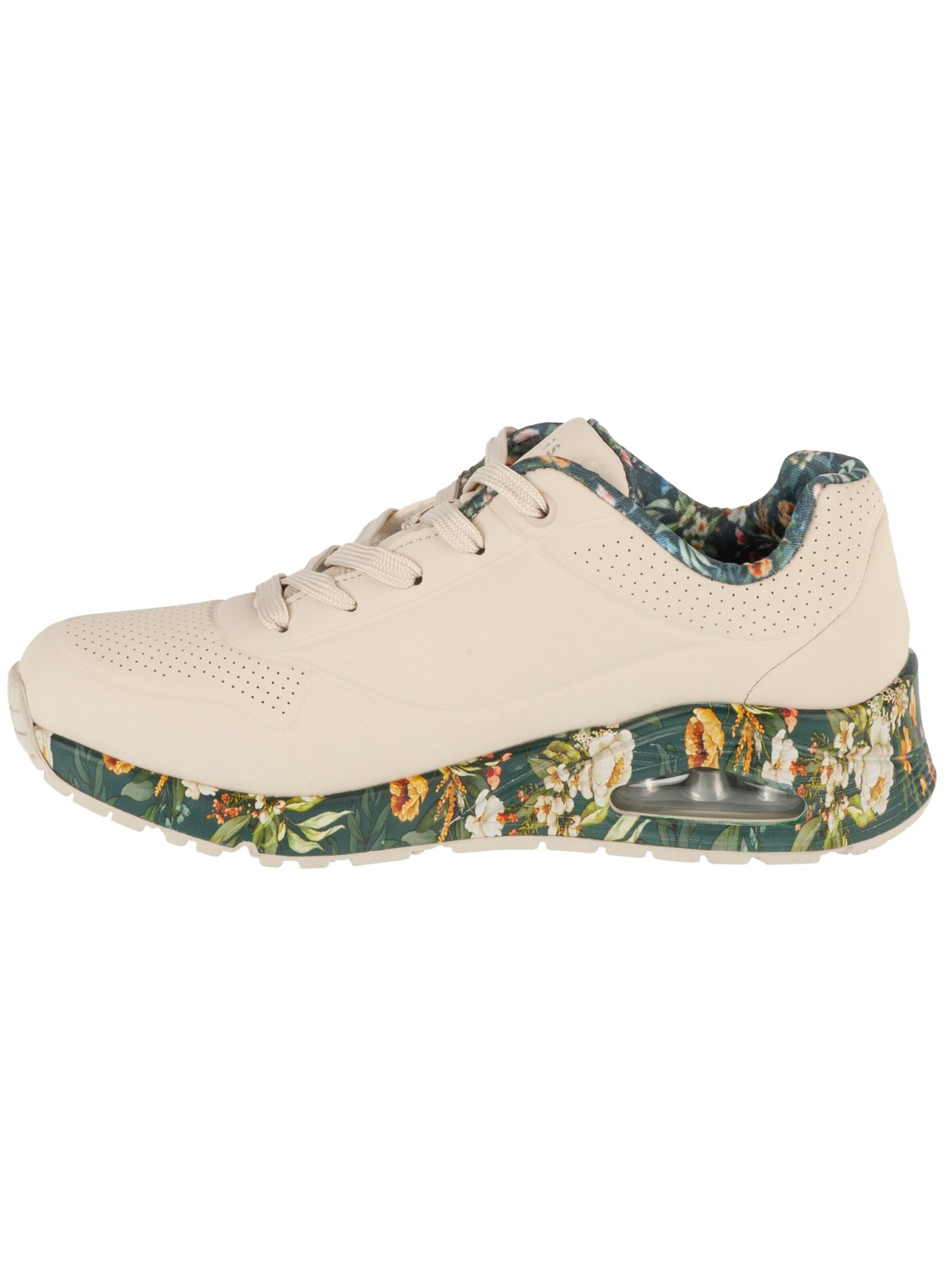 SKECHERS Slip-on 'Skechers Uno - Majestic Garden' in Beige