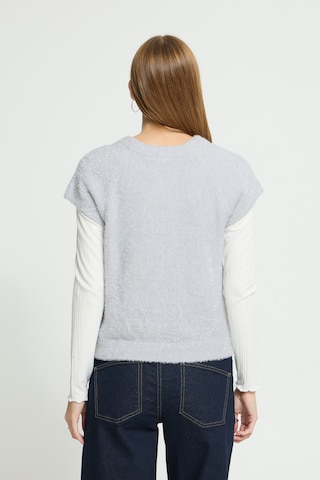 ICHI - Pullunder 'IHAniles' em branco