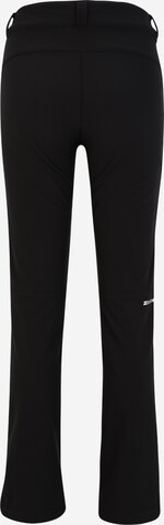 ZIENER Bootcut Spodnie sportowe 'TALPA' w kolorze czarny