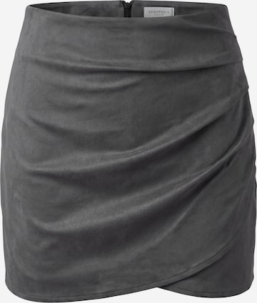 VERSTIQUE Skirt in Grey: front