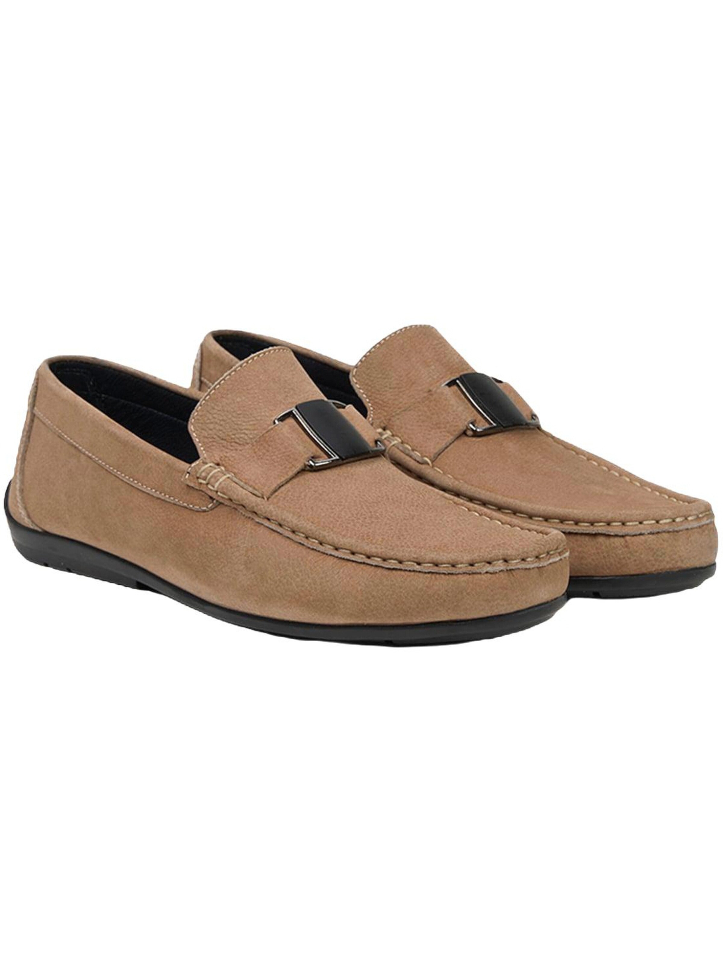Desa Moccasins 'Loafer' in Grey: front