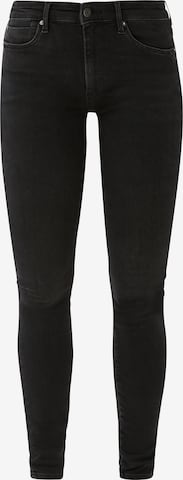 s.Oliver Skinny Jeans in Black: front