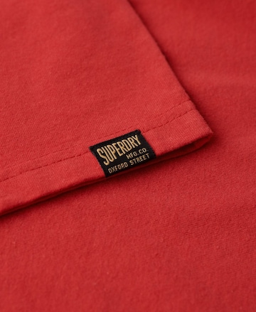 Superdry - Camiseta en rojo