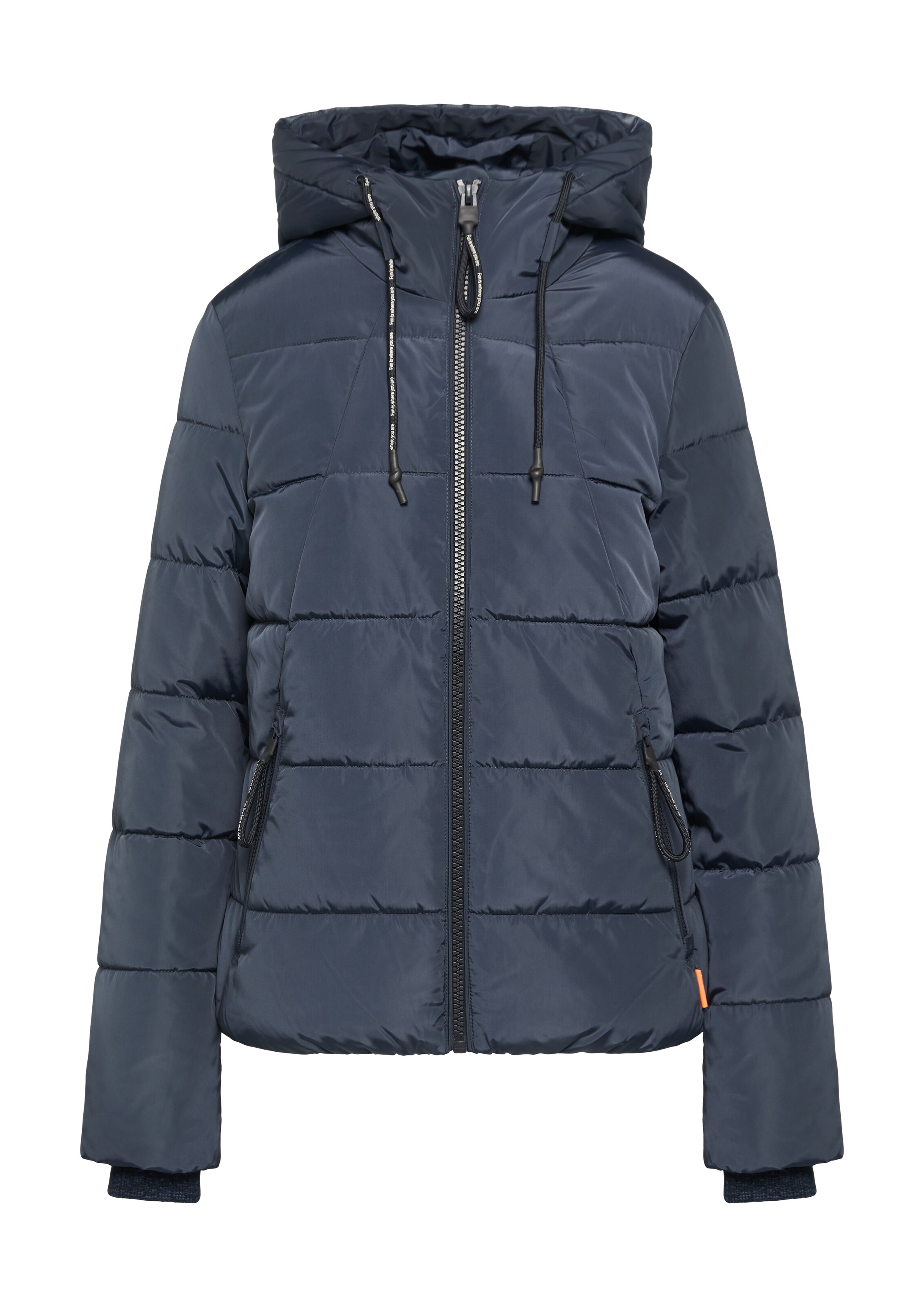 QS Winterjacke in Blau: Vorderseite