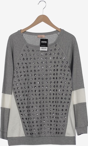 TRIANGLE Sweatshirt & Zip-Up Hoodie in 4XL in Grey: front