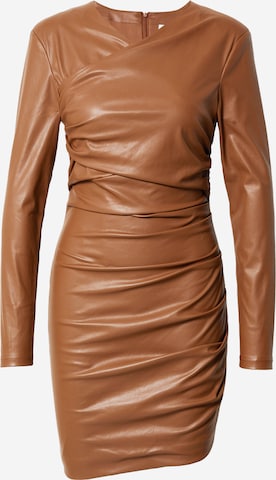Katy Perry exclusive for ABOUT YOU Dress 'Simona' in Brown: front