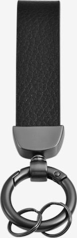 Akzent Key Ring 'Alec' in Black: front