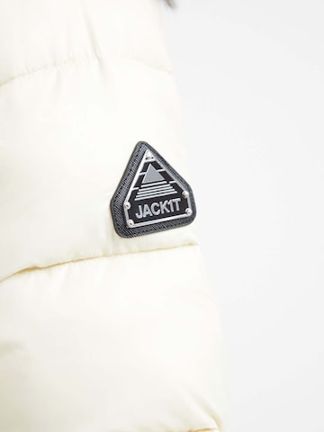 JACK1T Winter Coat 'Madero' in White