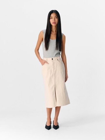 Jupe OBJECT en beige