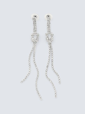 LeGer by Lena Gercke - Pendientes 'Stella' en plata: frente