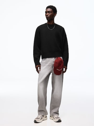 Baggy Jeans de la Bershka pe gri