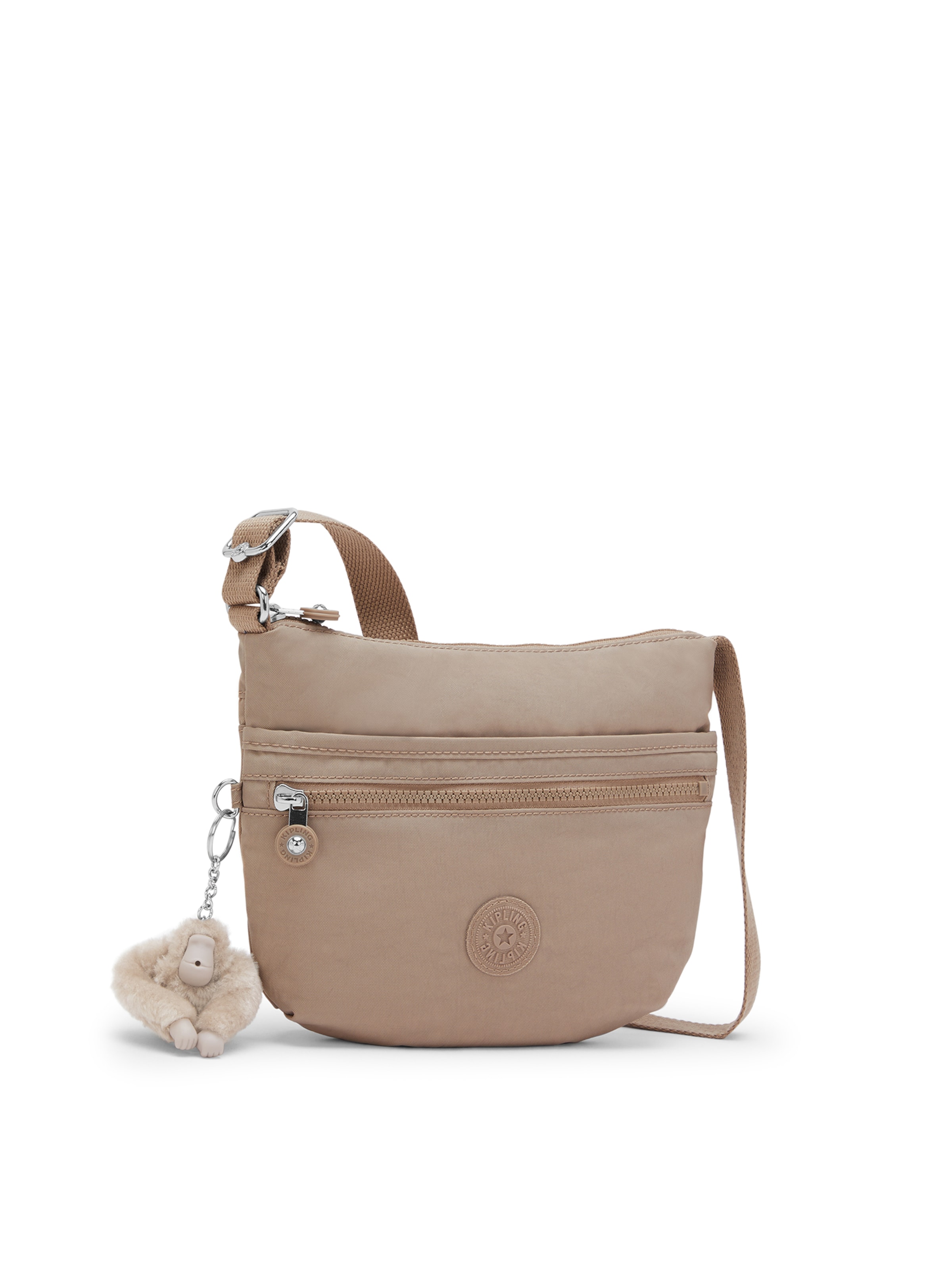 KIPLING - Mala de ombro 'Arto S' em bege