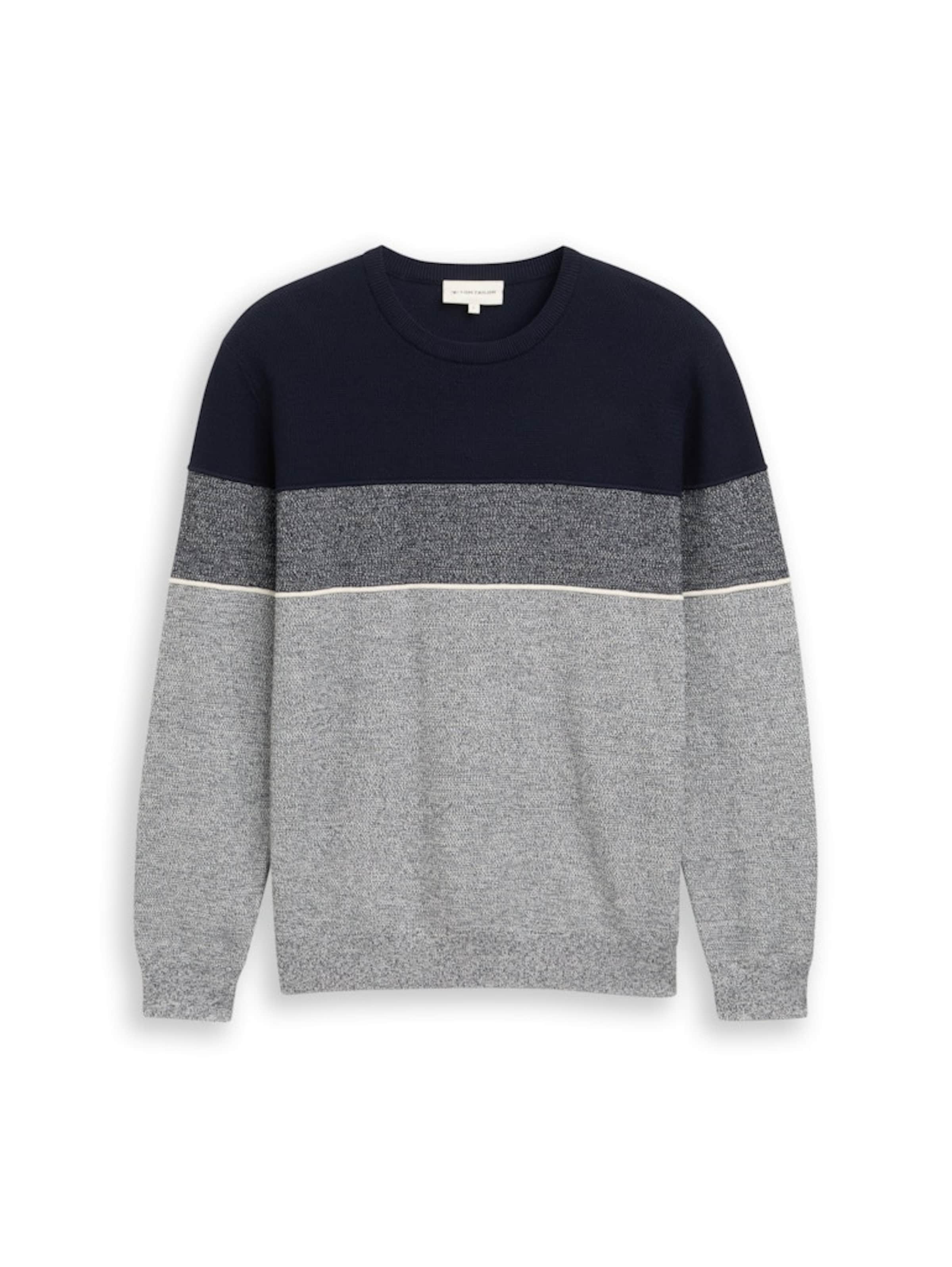 TOM TAILOR Sweater in Blue: front