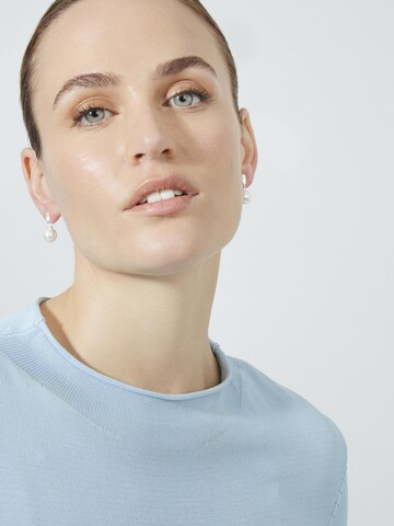 Luxenter Earrings 'Mobe' in White