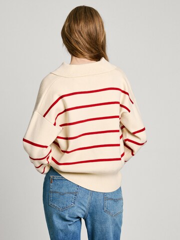 Pull-over 'Priscilla' Pepe Jeans en blanc