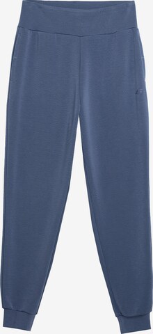 4F Flared Sporthose 'Cas F128' in Blau: predná strana