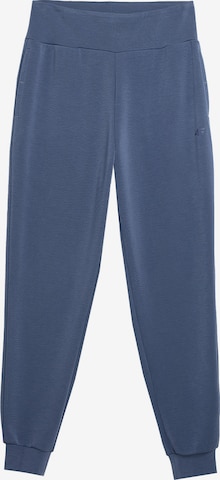 4F Расклешенный Спортивные штаны 'Cas F128' в Синий: спереди