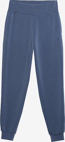 4F Flared Sportbroek 'Cas F128' in Blauw: voorkant