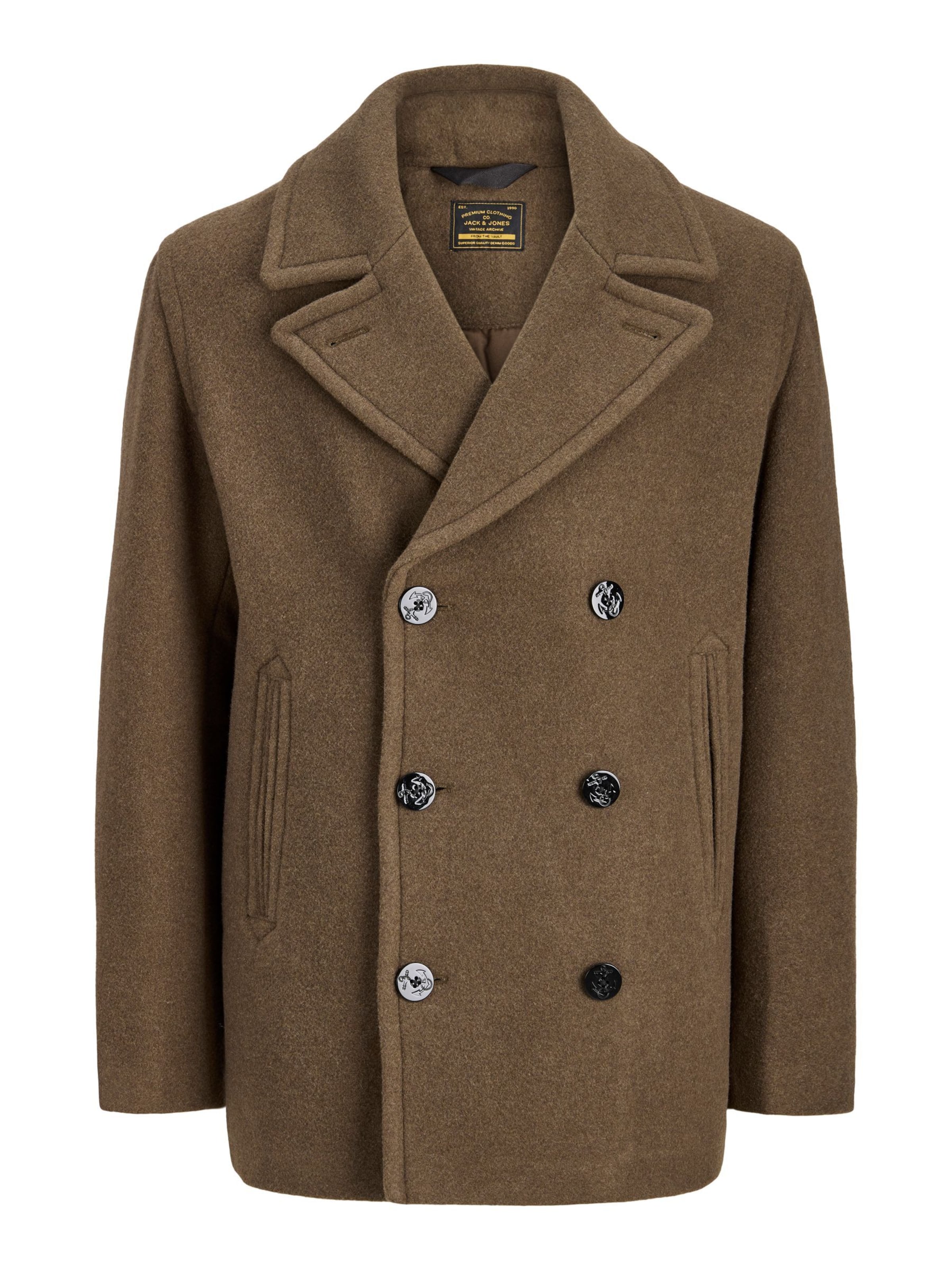 JACK & JONES Tussenjas in Groen: voorkant