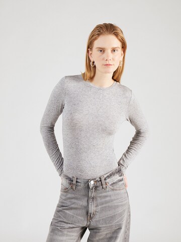 T-shirt 'VINI' VERO MODA en gris : devant