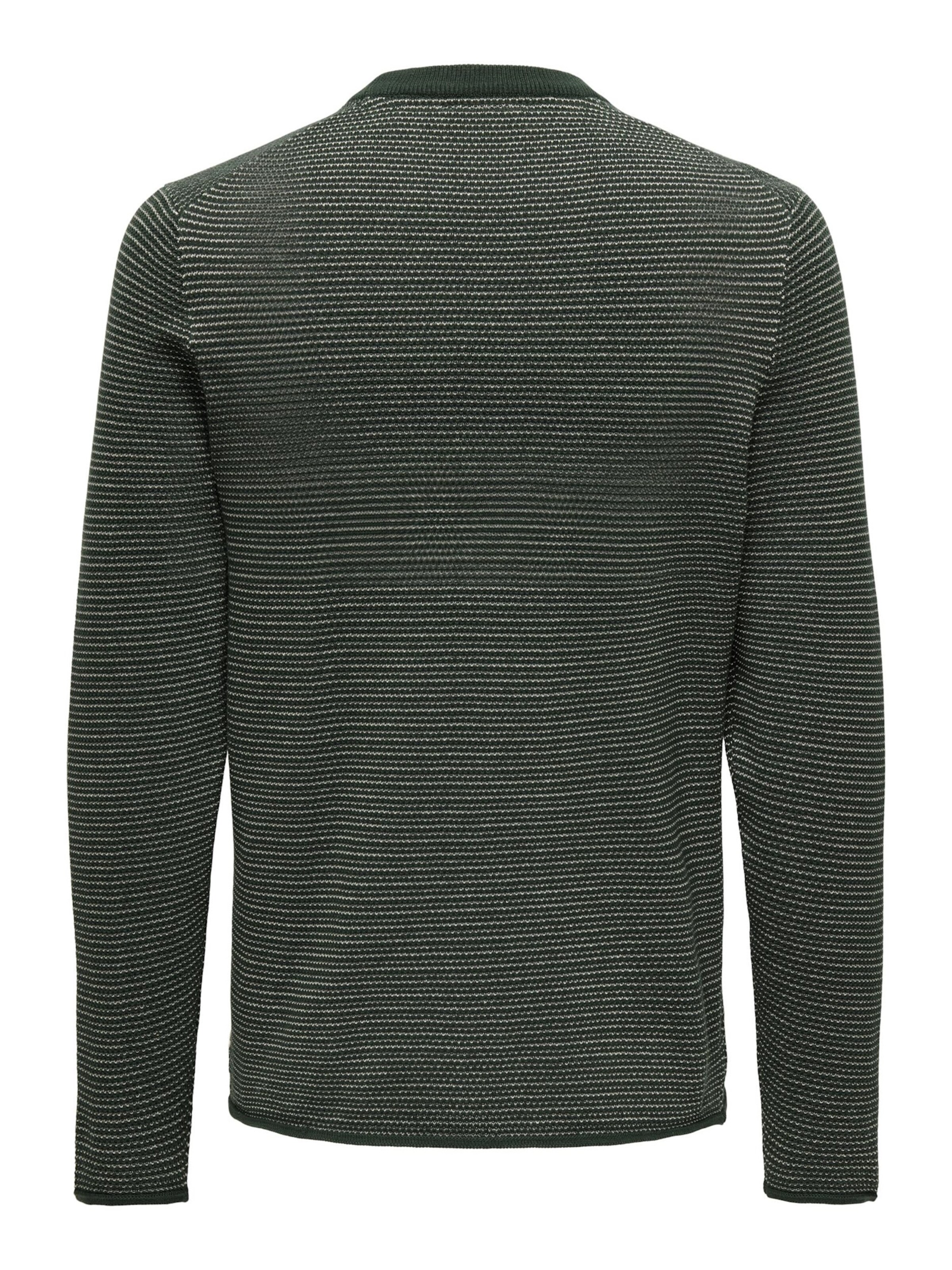 Only & Sons Sweater 'ONSNiguel' in Green